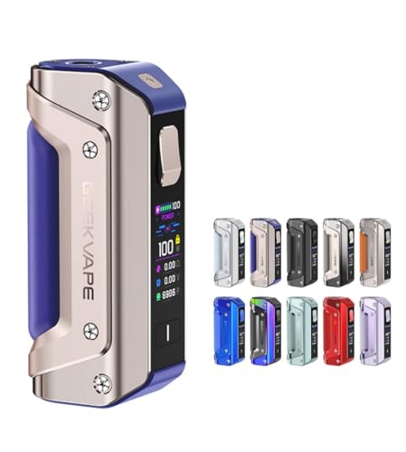 �M�[�N�x�C�v Aegis Solo 3 (S100) �{�b�N�X ���b�h �o�b�e���[ �C�[�W�X �\��3 �d�q�^�o�R Vape �x�C�v (Golden Blue)