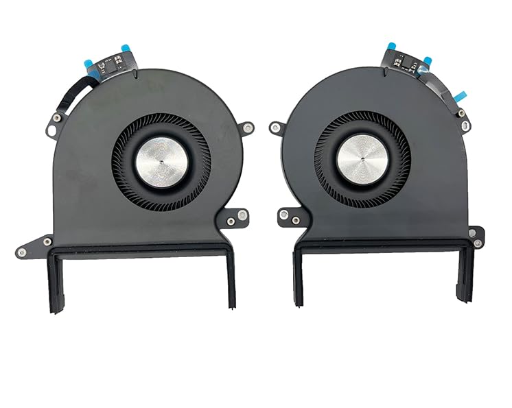 Reemplazo de ventilador para laptop A2485 A2780 para MacBook Pro de 16 pulgadas, M1 M2, ventilador de CPU lateral izquierdo y derecho, ventilador de