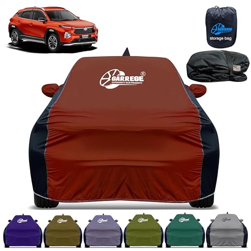 Image of Car Cover for Toyota Taisor All-Weather & Scratch Protection with Mirror & Antenna Pockets | Washable Fabric | Custom Fit | Premium Multicolor | We Send Any One Color from Showing Image