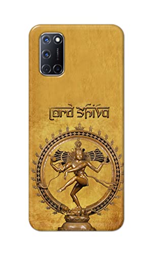 Image of PRINTFIDAA Lord Shiva As Nataraj Printed Designer Hard Case for Oppo A52 / Oppo A92 / Oppo A72, CPH2061, CPH2069, PADM00, PDAM10 Back Cover -(e) RPM1004