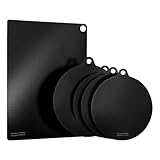 MoreCore Induction Hob Protector Mat Set – Protects Glass Cooktop from Scratches & Spills – Easy to Clean Hob Cover for Induction Cookers (Set of 5)
