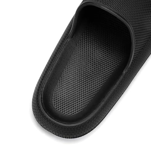 Pillow Slippers for Women,Men Quick Drying Shower Slides Sandals Non Slip Bathroom Sandal4