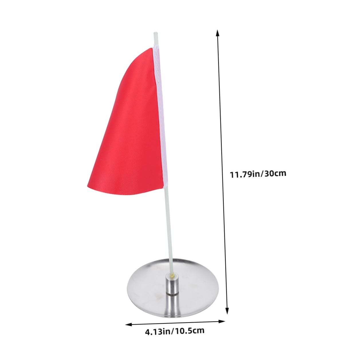 ifundom 3-Piece Golf Flag Set Indoor Practice Golf Cup Stainless Steel Flag Pole Hole Cups for Putting Practice