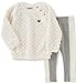 Juicy Couture Girls' Faux Fur Top with Pockets and Pant Set