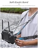 Fututech Ergonomiczny uchwyt dla DJI RC Plus Regulowany uchwyt do pilota zdalnego sterowania Drone Wsparcie kurtki brzuszny pasek na klatkę piersiową akcesoria