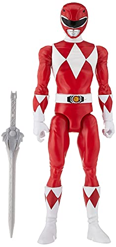 Power Rangers Mighty Morphin Red Ranger 12-Inch Action Figure Toy Inspired by Classic Power Rangers TV Show, with Power Sword Accessory