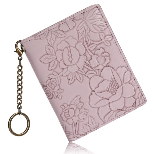 Image of FALAN MULE Small Wallets Woman Slim RFID Blocking Mini Credit Card Holder