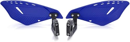 Miniatura 3 de Protectores de mano universales para motocicleta, 78 pulgadas, 0.866 in, para ATV, motocross, scooter, protector de mango (azul)