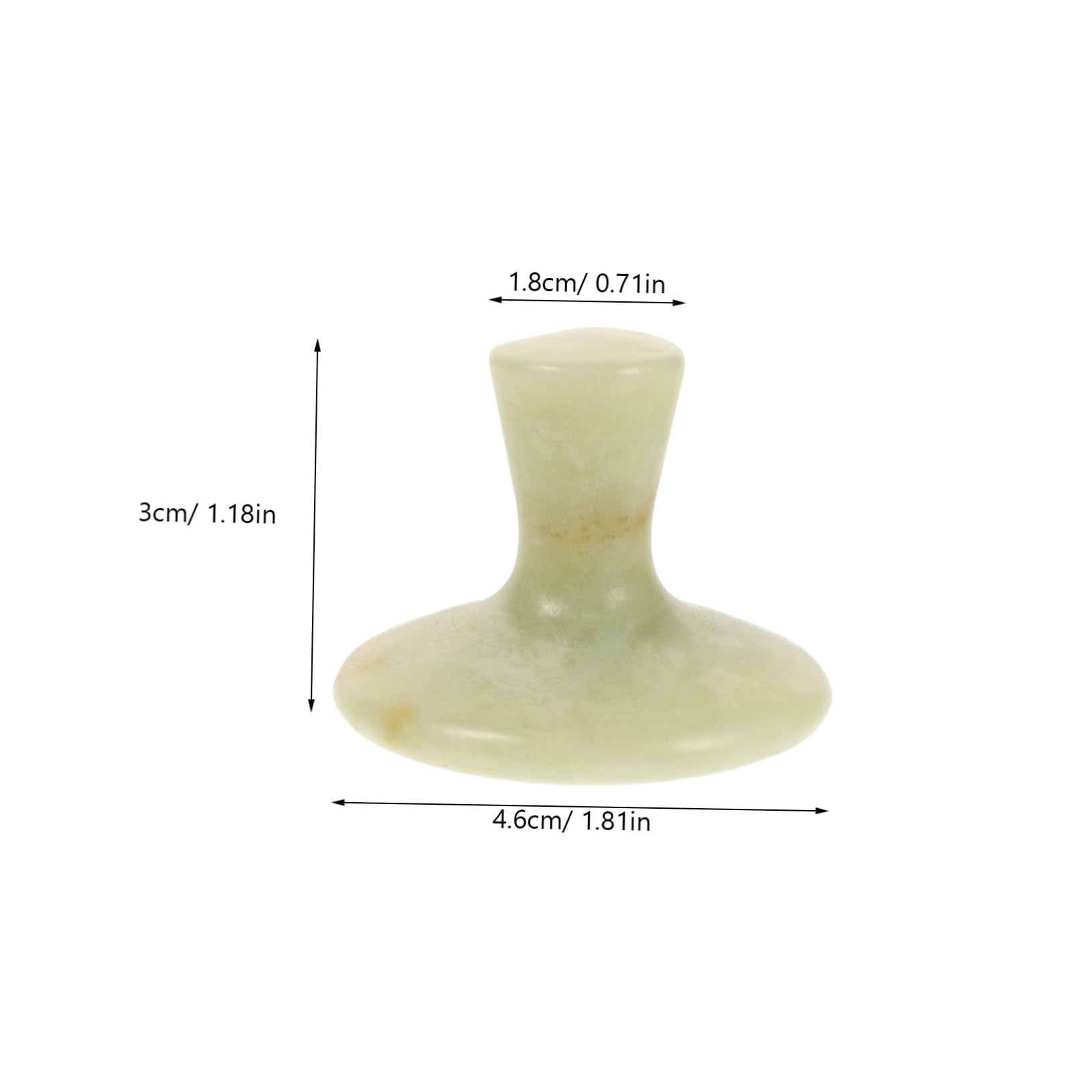 Gogogmee Portable Face Body Massager Gua Sha Stone Tool Reduce Puffiness Enhance Skin Tone Relaxing