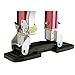 Drywall Stilts - 18-30-inch Aluminum Spring Loaded Stilts with A Locking Heel Strap for Construction, Painting, and Finishing by Pentagon Tools (Red)