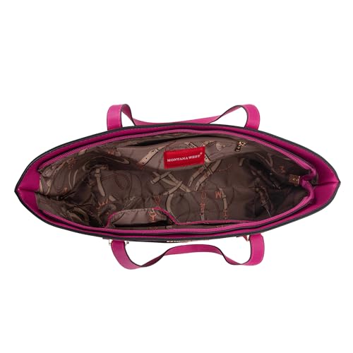 Image of Montana West 3PCS Purses for Women Tote Bag and Wallet Set Shoulder Satchel Handbags
