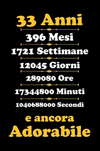 Targa in plastica, 30 x 20 cm, 33 anni, 33 anni, 33 anni, 33 anni, regalo per 33 anni, regalo di compleanno per uomini e donne, decorazione di compleanno