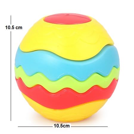 Asian Ball No 2 (Small) Activity and Learning Ball | Learning Toy for Kids | Toddler and Preschool Toys for Toddlers Size 10.5 Cm - Image 2 thumbnail