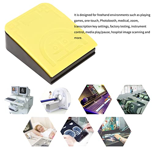 Pédale de commutation au pied Bluetooth programmable pour simuler souris et clavier - 3