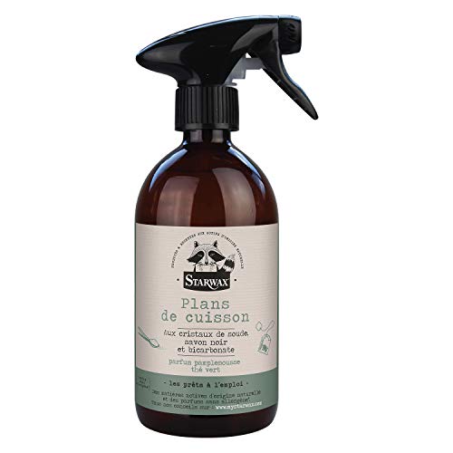 MY STARWAX Crème Plan de Cuisson - 500ml - Décolle les Graisses Cuites