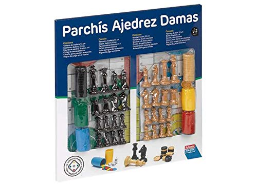 Toy Planet Parchis-Ajedrez-Damas