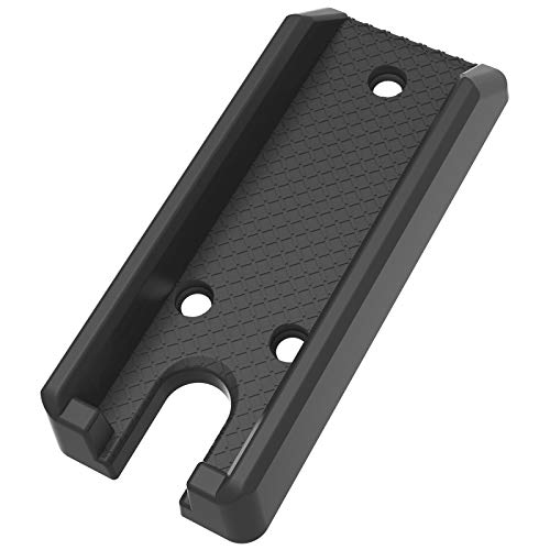 Quickdraw Gun Magnet Mount, Rubber Full Cover Magnetic Gun Holster for Concealed Carry in Truck, Home, Gun Accessories for Indoor & Outdoor Tactical Precision Use with Sticker