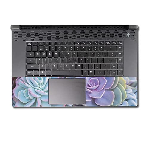 Image of MightySkins Skin Compatible with Alienware M17 R5 (2022) Full Wrap Kit - Succulent | Protective, Durable, and Unique Vinyl Decal wrap Cover | Easy to Apply & Change Styles | Made in The USA