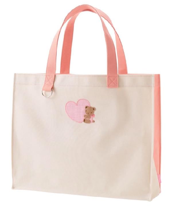 ファミリア familiar カラフルシリーズ トートバッグ ピンク