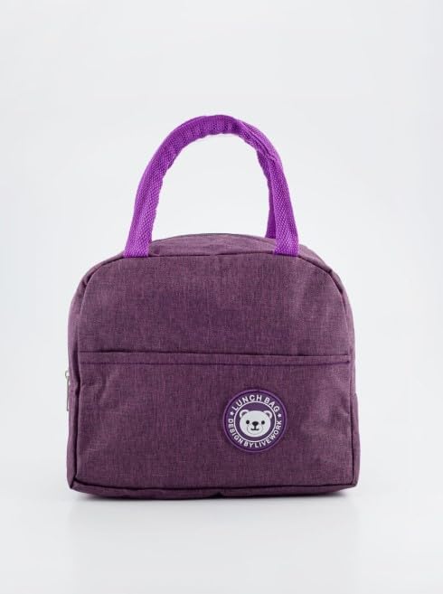 Bolsa Térmica com Alça Marmita Lancheira Fitness Academia Trabalho Cerveja Passeio Camping Impermeável Premium (LILÁS)