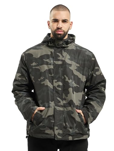 Brandit Frontzip Windbreaker, color: darkcamo, size: L