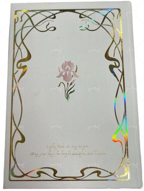 Uniwolk Lampada da libro regalo per gli amanti dei libri, luce bianca a 3 colori, lampada di carta pieghevole come decorazione per la casa, regalo di compleanno per donne o amici
