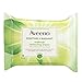 Aveeno Positively Radiant Oil-Free Makeup Removing Wipes to Help Even Skin Tone and Texture with Moisture-Rich Soy Extract, 25 ct.