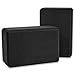 YogaAccessories High Density and Lightweight Foam Yoga Blocks - Strength and Flexibility Aid (Set of 2) - 9