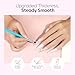 Modelones Nail Acrylic Powder Set, 3 Colors Milky White Pink Nude Acrylic Powder for All Seasons Skin Tones Acrylic Nail Art 3D Nail Carving French Nail Extension 30g*3