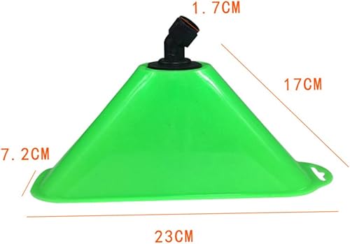 Miniatura 2 de Yardwe 2 piezas de rociador eléctrico a prueba de viento cubierta de rociador eléctrico cubierta de la cabeza del rociador a prueba de viento,