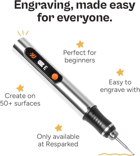 Engraving Pen - Professional 3-Speed Motor with Silent Design, 90 Min Runtime & Ergonomic Control for DIY Crafts, Wood/Metal Engraving | Perfect for Beginners and Hobbyists - Image 3