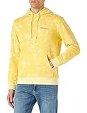 Champion American Classics Tie Dye, Sudadera con capucha, para Hombre, Amarillo Tie Dye, M