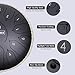 JYTMUS Steel Tongue Drum 15 Notes 13 Inches Steel Drum with Drum Bag, Music Book, Drum Mallets, Mallet Holder, Finger Picks Tongue Drum for Yoga, Meditation, Prenatal Music Education
