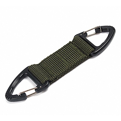 Grampo de gancho, Andoer Presilha para cinto multifuncional Molle Fivela de mosquetão de escalada Ny