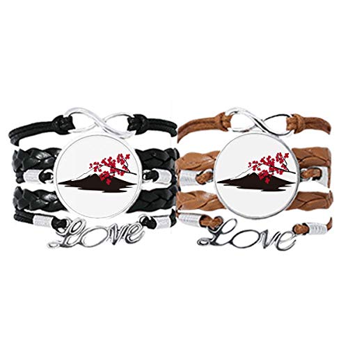 Bracelet japonais Sakura en cuir pour sublimer votre style quotidien avec élégance