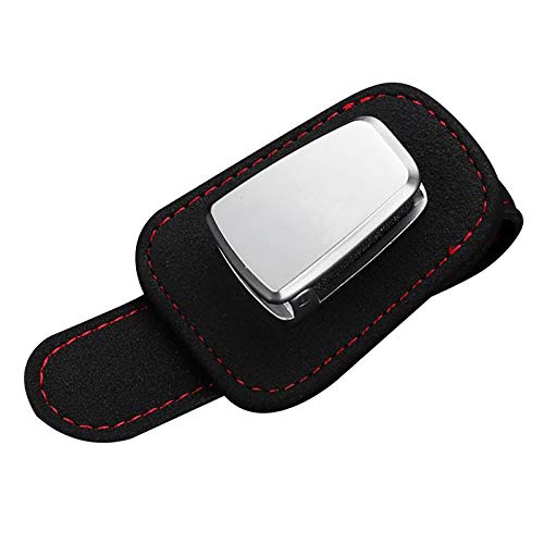oshhni Óculos de Sol, óculos, Porta-óculos para Suporte para Viseira de Carro - Preto