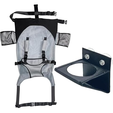 Baby Airplane Bed and Airplane Cup Holder, Baby Travel Essentials for Flying, Toddler Airplane Seat Extender Must Haves, Plane Portable High Chair Harness Seat for Infant Cover