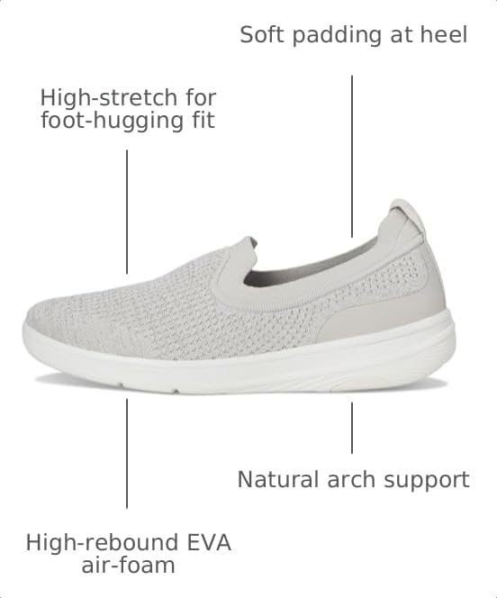 Image of FitFlop Super-Q Knit Slip-Ons