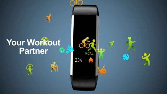 Smart Watch Septoui Orologio Fitness Tracker Cardiofrequenzimetro