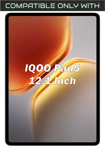 Image of Privacy Anti Peep Matte Screen Guard Compatible With Vivo Pad5 / iQOO Pad 5 (12.1 Inch Tablet) Anti Spy Blue Light Block Screenguard Not a Tempered Glass Screen Protector