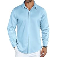 COOFANDY Men's Long Sleeve Wrinkle Free Dress Shirt