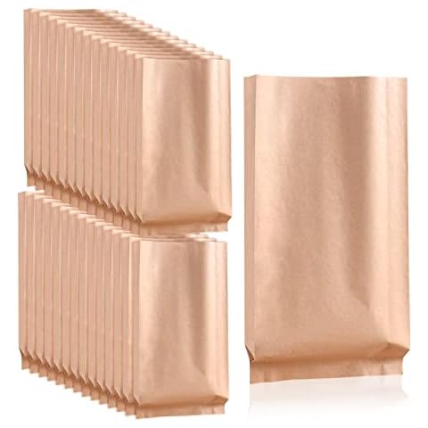 Hipruict Disposable Paper Bag, 100 Pack Sanitary Napkin Disposal Bags, Feminine Hygiene Disposal Bags, Kraft Paper Bag, Sturdy and Waterproof, Suitable for Sanitary Napkins, Gift Bags Cover