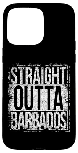 Straight Outta Barbados grungy ver �X�}�z�P�[�X iPhone 15 Pro Max �p