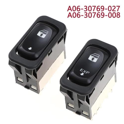 Interrupteur de lève-vitre électrique pour Freightliner 2001-2011 commande OEM A06-30769-027 - 3