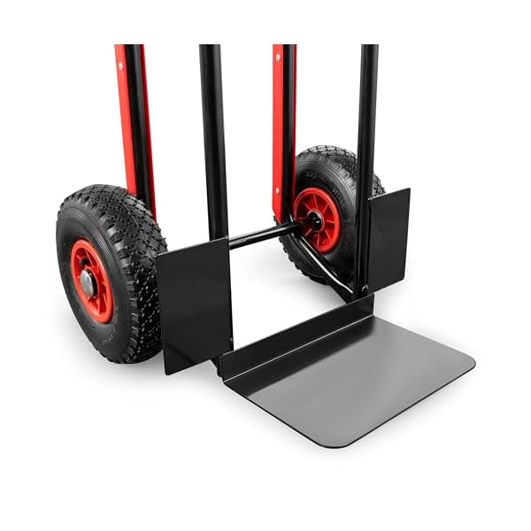 Pallit Sackkarre Diablo | 200 kg kg | ergonomische Griffe | Stahlrahmen | Transportkarre Staplerkarre Transportwagen – Bild 6