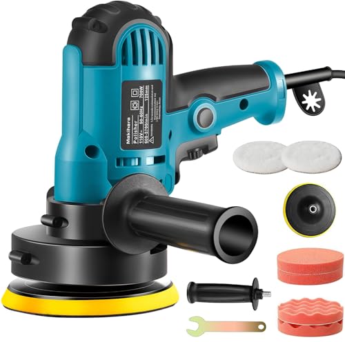 ポリッシャー 電動 125mm 700W強力モーター 六段変速 サンダポリシャー...