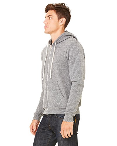 Canvas 3909 Bella Unisex Tri-blend Full-Zip Hoodie4