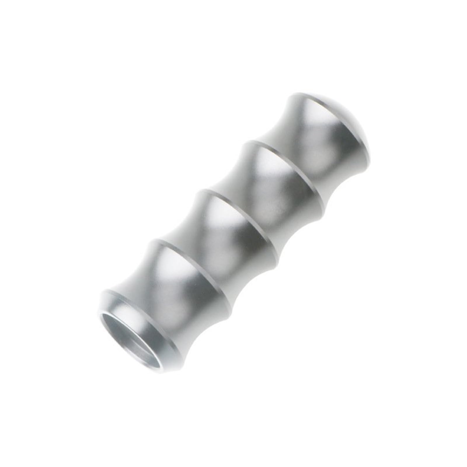 WYLWSHA Shift Gear Knob Cover Universal Car Aluminum Manual Gear Shift Knob Stick Manual Transmission Gearstick Lever Shifter Knob(Silver)