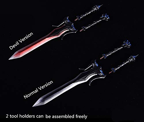 Hiplay 1/6 Scale Figure Doll Accessories, Big Giant Sword For 12" Action Figure Phicen,Tbleague, Jiaou Doll Stpj-020 (Red) #TOP2