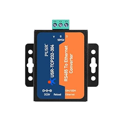 Compacte Netwerk Converter PUSR TCP232-304 RS485 Naar Ethernet Converter – Seriële Poort Server Met Webinterface – Modbus Gateway PUSR TCP232-304 Seriële Server Modbus Gateway Webinterface